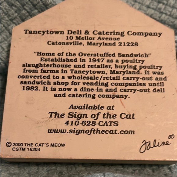 Taneytown, Maryland Cat’s Meow 2000 - Picture 5 of 5